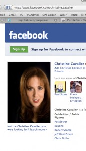 facebook.com/christinecavalier