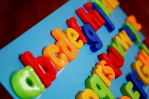 abc magnet letters