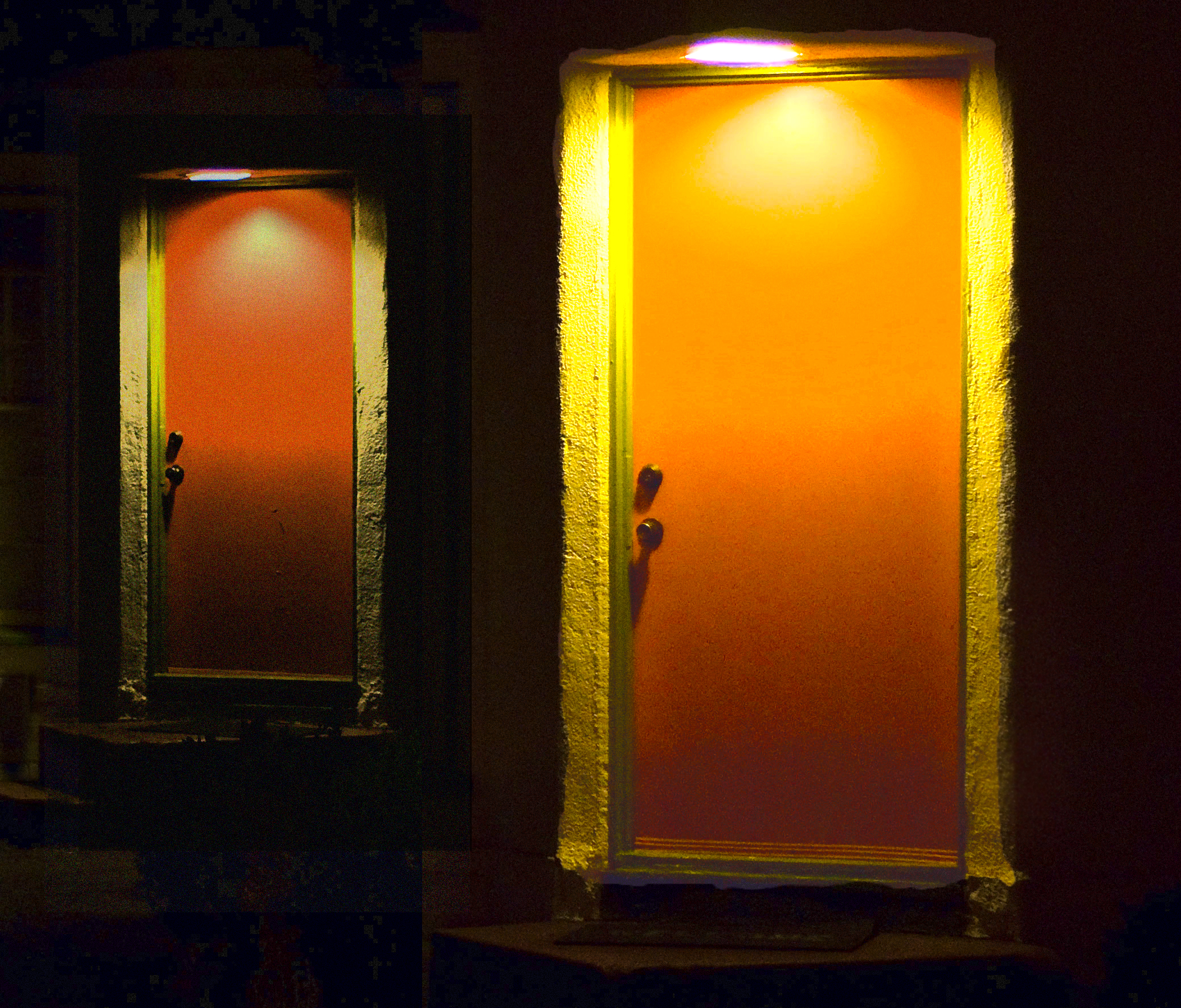 which door would you choose? Creepy or Rude?