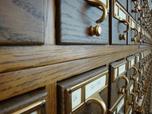 card catalog